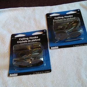 Antique Brass Ceiling Hooks